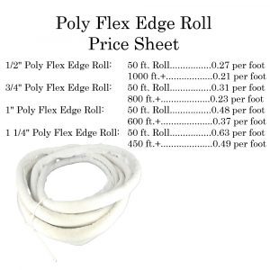 POLY FLEX EDGE ROLLS